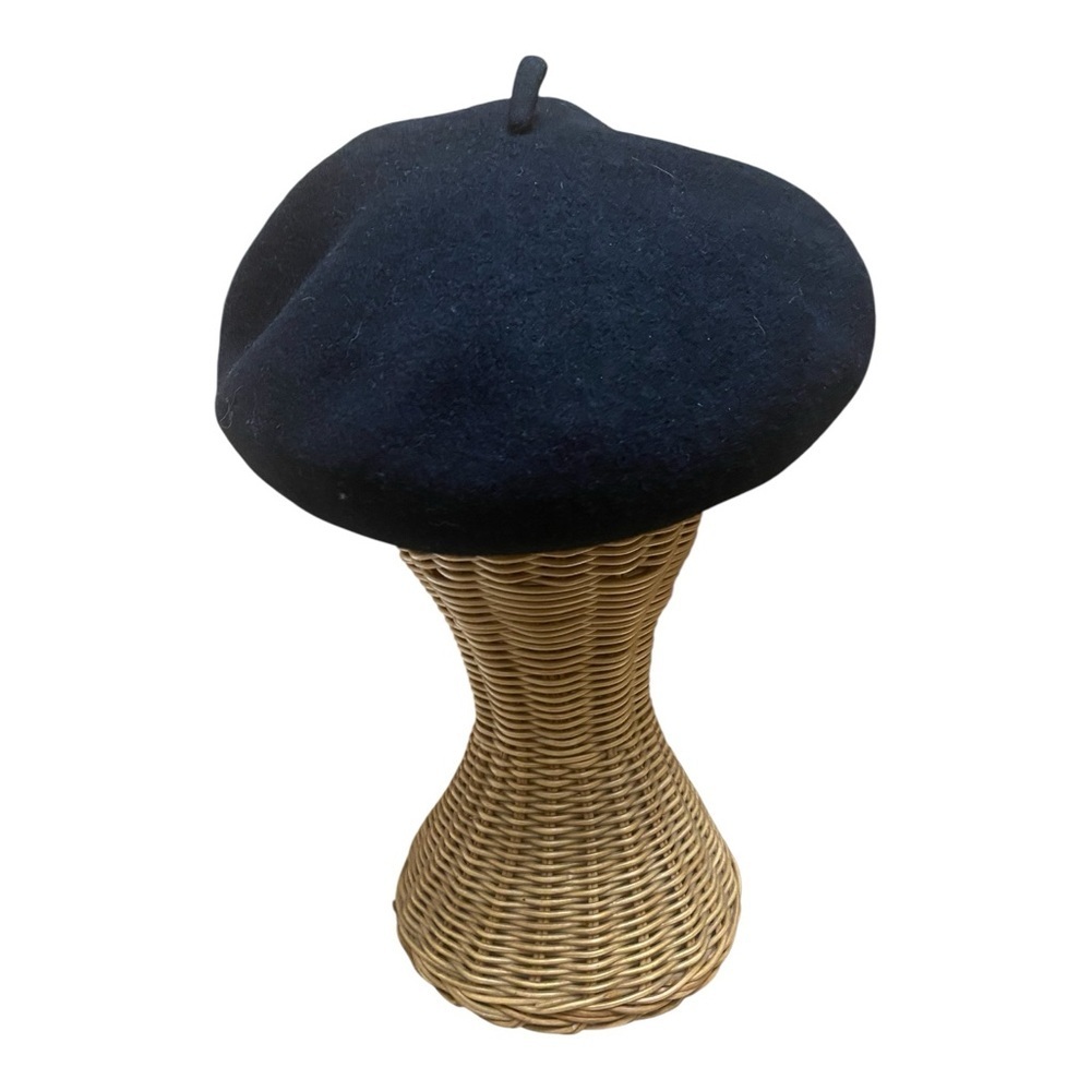 Brixton Audrey Womens Black Wool Beret Hat - Picture 3 of 6